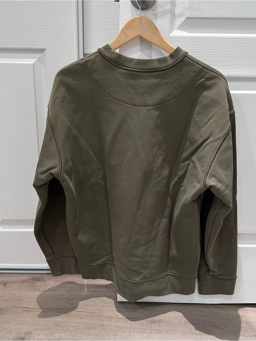 Banana Republic Olive Crewneck Sweatshirt